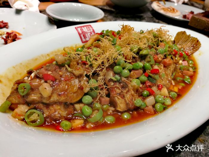 锦府盐帮张宅(远大金源店)干烧鲈鱼图片 - 第944张