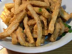 咸蛋黄炒茄子-吃饭皇帝大(解放西路店)