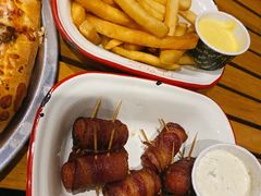 特色薯条配奶酪酱-Tubestation站点比萨(五道营店)