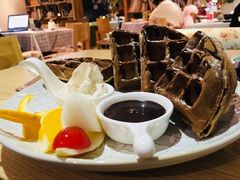 巧克力松饼-董小姐咖妃·咖啡·简餐.意面(松江大学城店)