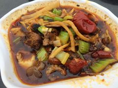 炒鸡杂-老幺泉水鸡