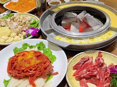 生拌牛肉-紫霞门韩国料理烤肉(深南东路店)