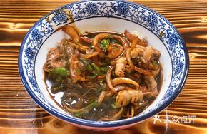 Stewed Intestine and Kidney with Vermicelli Noodles