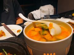 虾汤鱼腐海带苗-苏帮袁·竹(北京坊店)