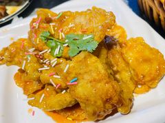 -华盛园卷子王农家菜水库鱼