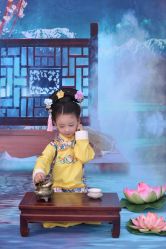 点击看大图 -后宫·古装汉服京剧儿童亲子全家福摄影