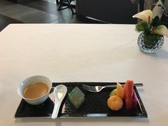 生磨核桃露，桂花糕，水果-伯衡55·吉品轩(乌鲁木齐南路店)