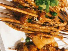 烤鸡皮串-木屋烧烤(西南角店)