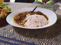 咖喱猪颈肉-Barrab restaurant Chiang Rai
