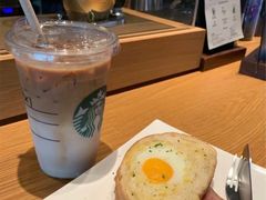 太阳蛋培根烤吐司-星巴克(济宁万达广场店)
