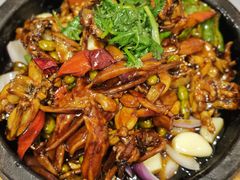 生焗石牛蛙烧鸭舌-金哥私房菜馆(张府园总店)