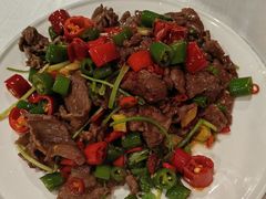 小炒带皮黄牛肉-悦雅居·老广州老味道(长湖店)