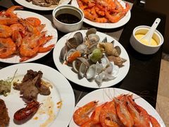 -大中华希尔顿酒店-念自助餐·海南美食·三文鱼