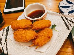 吉列黄金酥香蟹钳-桃太郎创作料理(大坪店)