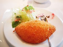 焗釀蟹盖-龙景轩(香港四季酒店)