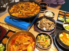 五花肉鱿鱼-绣旻烤肉吧(总店)