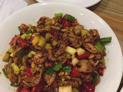 酸辣炒鸡胗-建辉湖南土菜馆(南大街店)