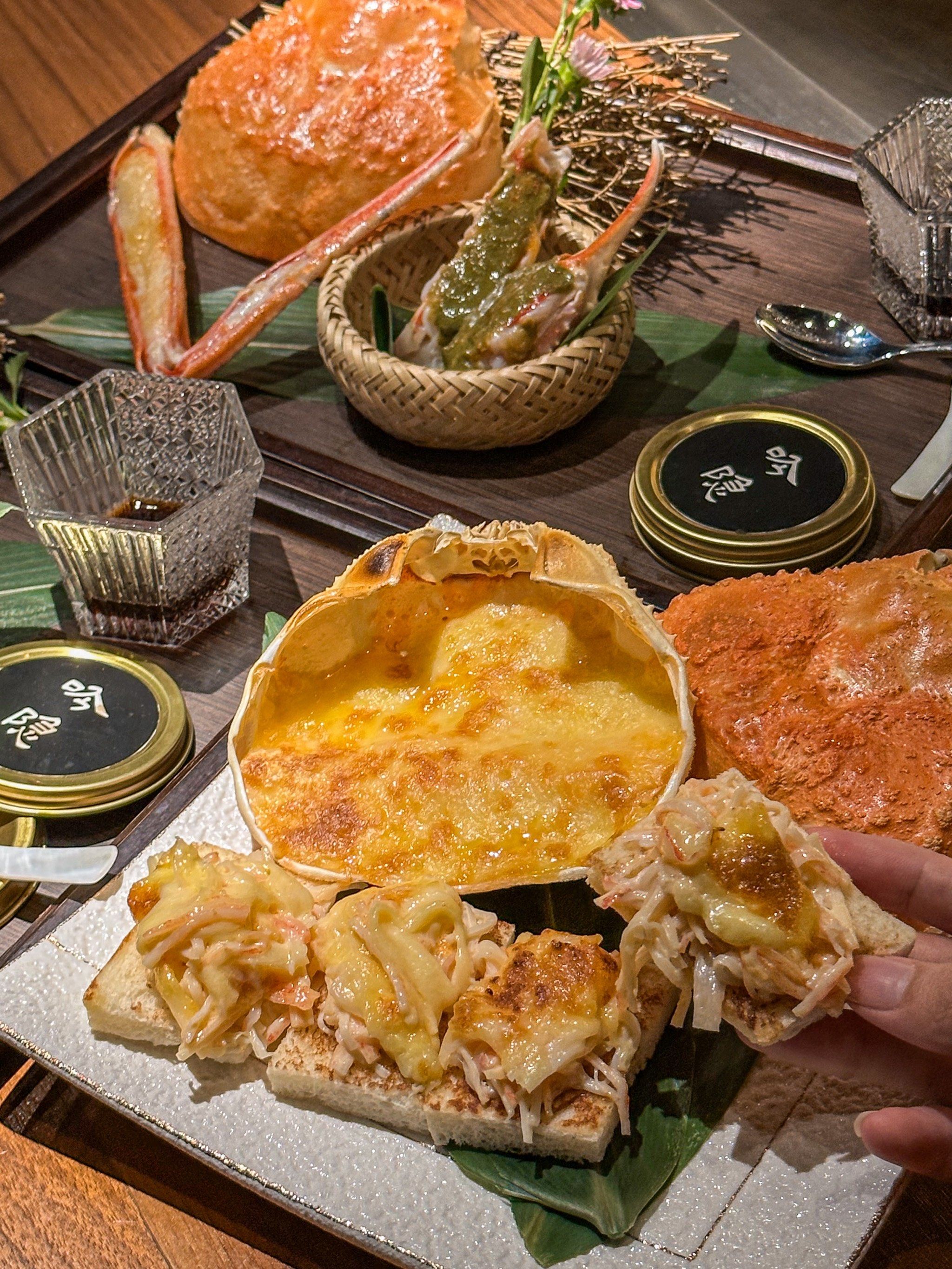 在深圳‼️吃到一种很新的蟹料理