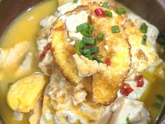 煎豆腐焖荷包蛋-湘桂人酒楼(西便门店)