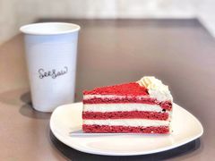 红丝绒蛋糕-Seesaw Coffee(苏州中心店)