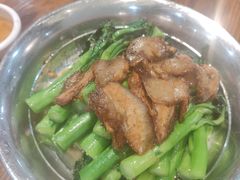 叉烧炒菜心-农汤老店(顺联公园里店)