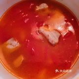 口感酸甜，营养丰富的滋补养生汤—番茄土豆排骨汤
