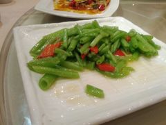 清炒南瓜藤-十八棵（老龙井）御茶园(老龙井店)