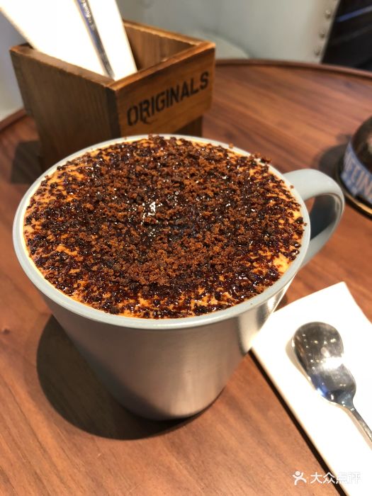 gafeina咖菲纳咖啡黑糖拿铁图片