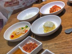 餐前小菜-釜山火炉韩式炭火烤肉(欧洲城店)