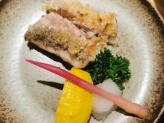 甘鲷立鳞烧-镹·鱼料理  国产鱼使用店