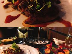 烤肋眼牛排配红酒小洋葱-AZUL by FUEL蓝色·法式酒馆(琶醍店)