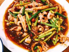 蒜苔八带-天津乾毓德饭庄·清真传统炒菜·海鲜烧烤(咸阳路店)
