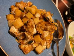 白蟹炒年糕-杭州西子湖四季酒店·金沙厅