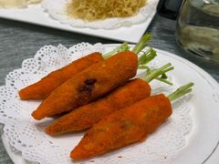 胡萝卜烤鸭鱼-丁老爷子苏香圆