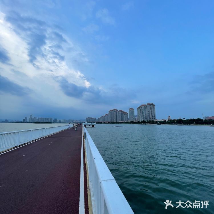 360度海景的集美海上自行车道🏃‍♀️跑步太棒啦[色][色]