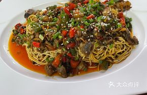 Special Double Pepper Chicken Noodles