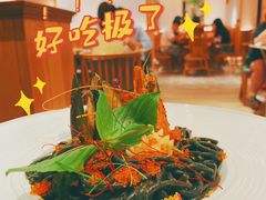 深海虎虾东荫汤酱青口墨鱼意面-森Some Fusion(荔湾店)