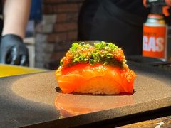 皮蛋三文鱼寿司-昊·来了寿司(台湾街店)