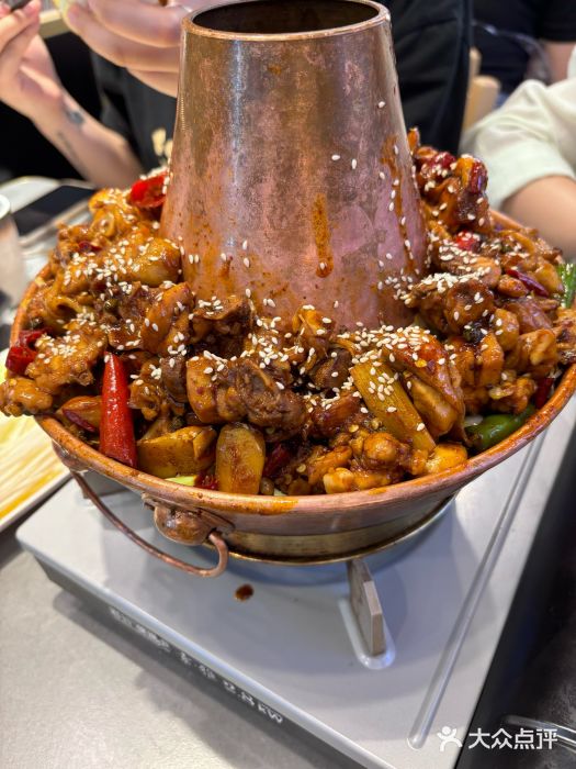 椒椒铜炉火锅鸡(天马店)图片