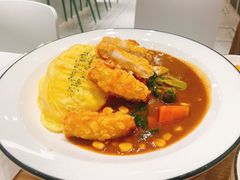 炸鸡块咖喱蛋包饭-池奈·日式咖喱蛋包饭(老城根Gpark店)