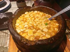 石锅鸡汤豆腐-绿茶餐厅(乐峰广场店)