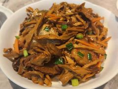 三层肉炒建瓯笋芽-四道菜·福建菜馆(新街口金鹰店)