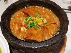 海胆虾怪酱炖老豆腐-青雅中餐厅(大连金石滩绿发希尔顿度假酒店)