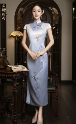 -禾米旗袍妈妈装礼服定制(嘉业国贸店)