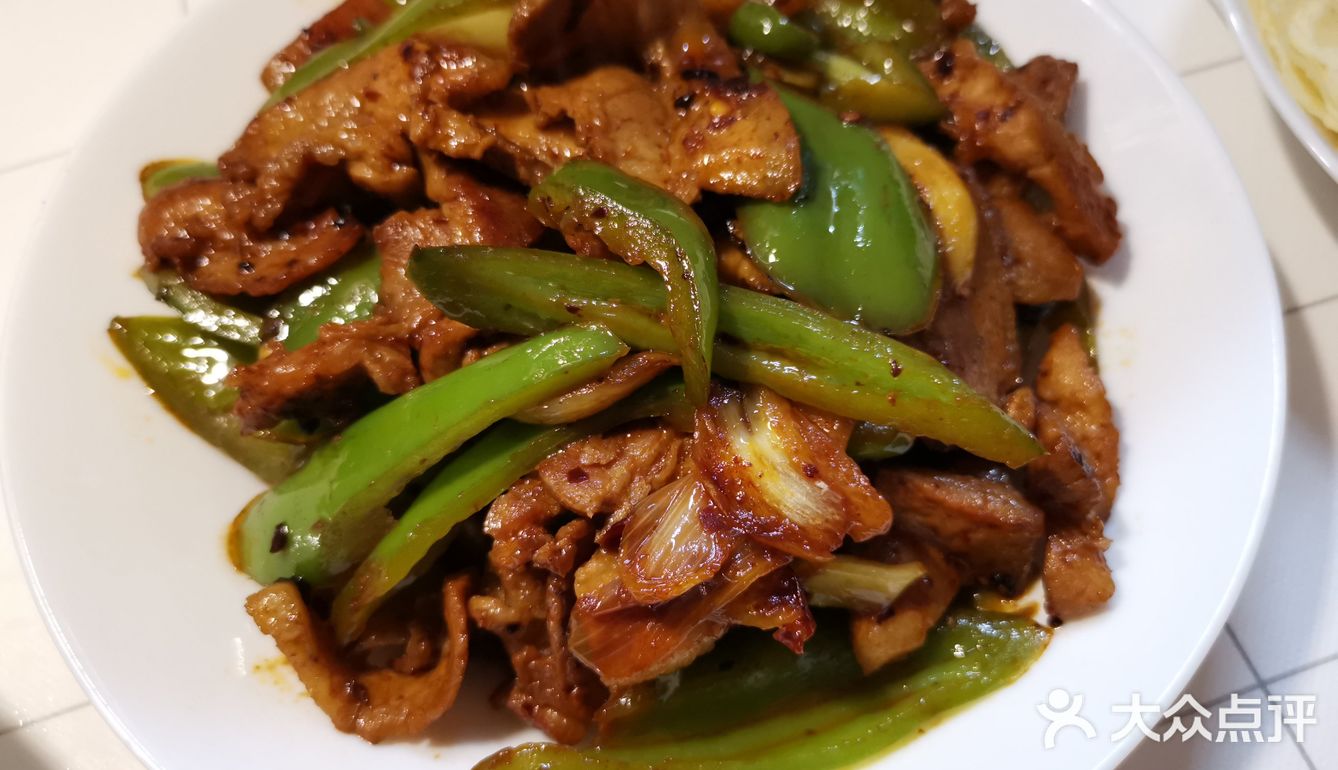 春饼卷回锅肉