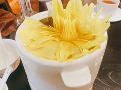 莲花清鸡汤(大份)-甄御•海鲜新青岛菜(麦岛店)