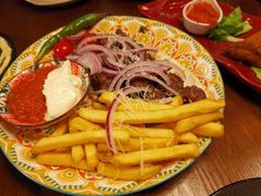 kebab plate 牛羊肉混盘-Uncle Kosto科斯托·中东菜