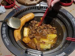 -杨老板·海鲜集市火锅·鲜切牛肉(中防万宝店)