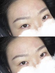点击看大图 -杨益美学·野生眉半永久纹眉发际线