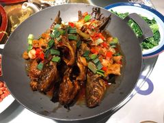 干锅香辣昂刺鱼-9家湘菜(上南路店)